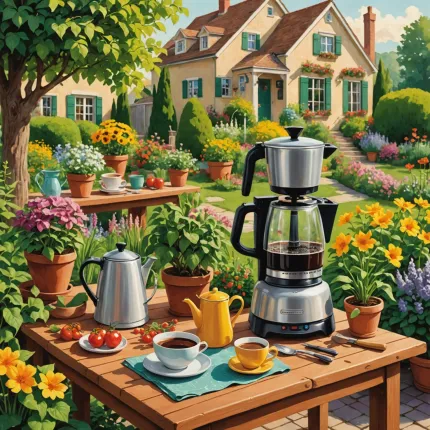 Садоводство и необычные кулинарные открытия: как кофеварка может изменить ваш подход к приготовлению блюд